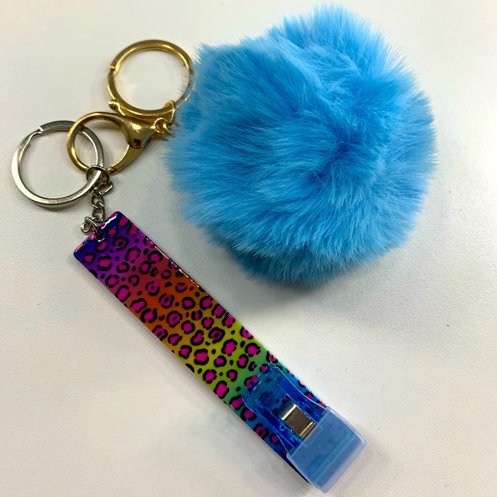Credit Card Grabber With Pom Pom